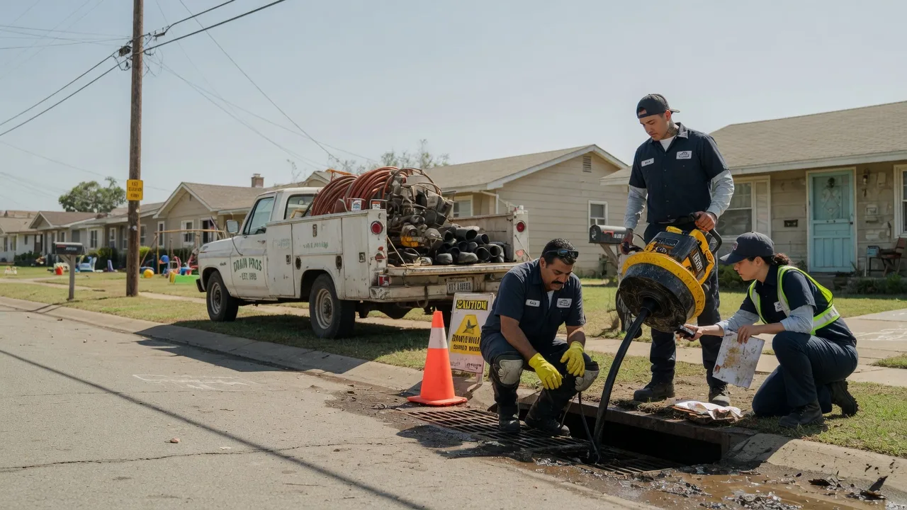 Drain Cleaning in Fultonham, OH near me
